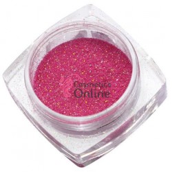 Decor pentru unghii NADP031FF praf de sirena de 2,5gr Fuchsia cu Reflexii